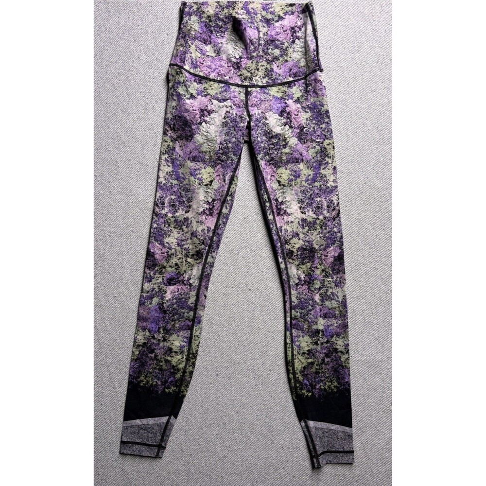 Lululemon High-Rise Leggings - "Secret Garden" Floral Multi Women’s Size 6